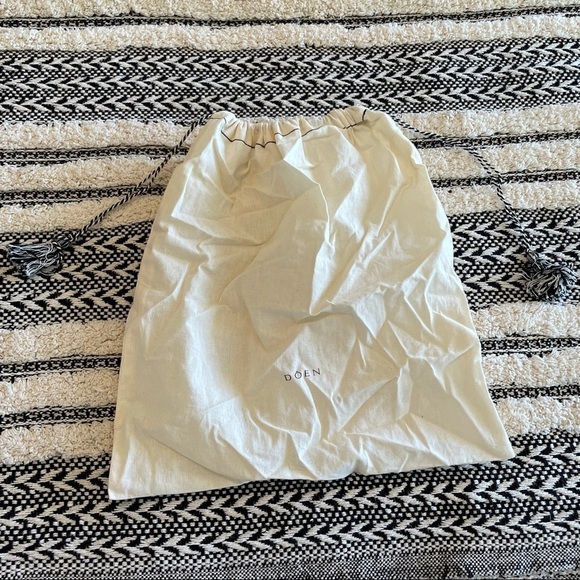 Doen draw string canvas dustbag 12.5x14.5 - Picture 1 of 3